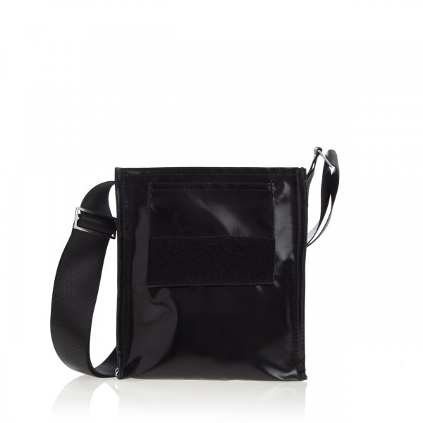 Bag - to design yourself - »Forscherin« (researcher) - black shiny - 1